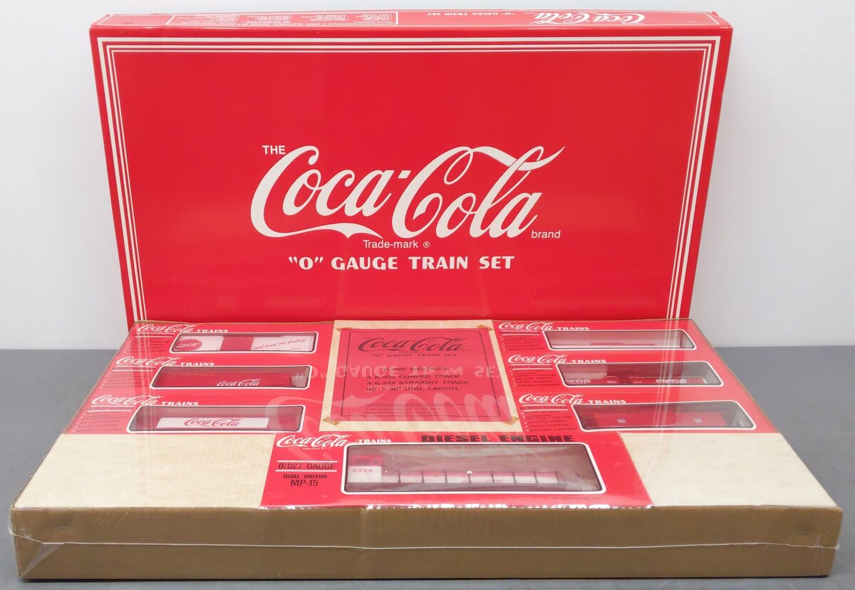 K-Line K1907 O Gauge Coca-Cola Diesel Train Set MT/Box
