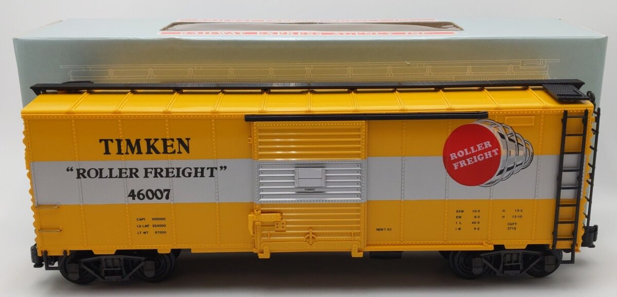 Aristo-Craft 46007 G Scale Timken Roller Freight Boxcar EX/Box