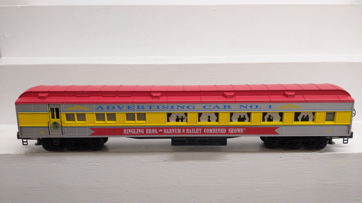 K-Line K83-0080-2 O Gauge Ringling Brothers Circus 18" Diner Car #80 EX/Box