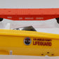 Lionel 6-16970 O Gauge L.A. County Lifeguard Flatcar w/ Lifeguard Boat #6424 EX/Box