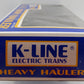 K-Line K-665601 O Ringling Brothers Heavy Hauler Tractor Trailer Flat Car Set VG/Box