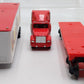 K-Line K-665601 O Ringling Brothers Heavy Hauler Tractor Trailer Flat Car Set VG/Box