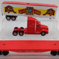 K-Line K-665601 O Ringling Brothers Heavy Hauler Tractor Trailer Flat Car Set VG/Box