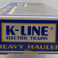 K-Line K6638 O Gauge Alaska Flatcar with Tractor Trailer VG/Box