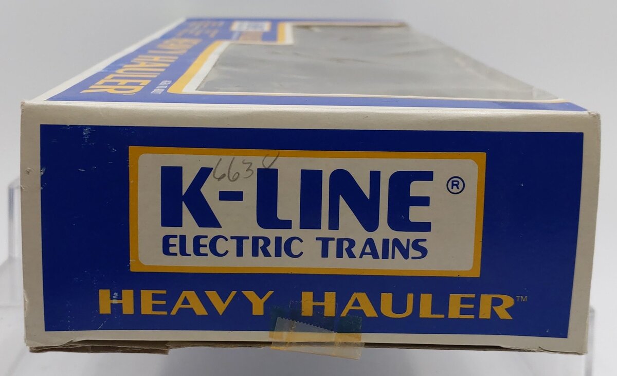K-Line K6638 O Gauge Alaska Flatcar with Tractor Trailer VG/Box