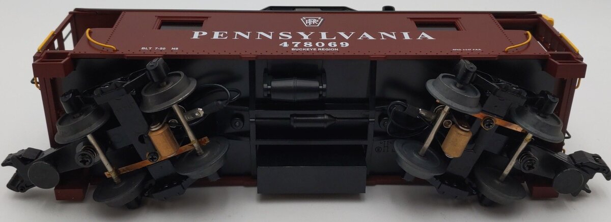 MTH 20-91014 O Gauge Pennsylvania Railroad N-8 Steel Caboose #478069 EX/Box