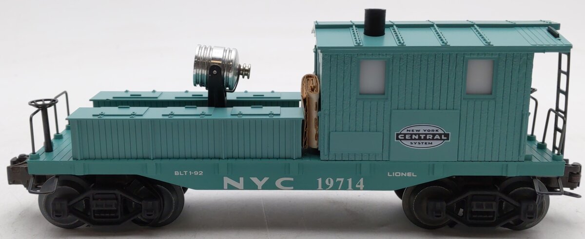 Lionel 6-19714 O Gauge New York Central Searchlight Caboose EX/Box