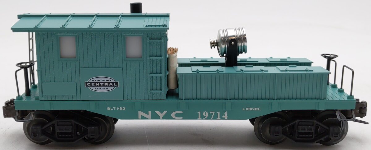 Lionel 6-19714 O Gauge New York Central Searchlight Caboose EX/Box
