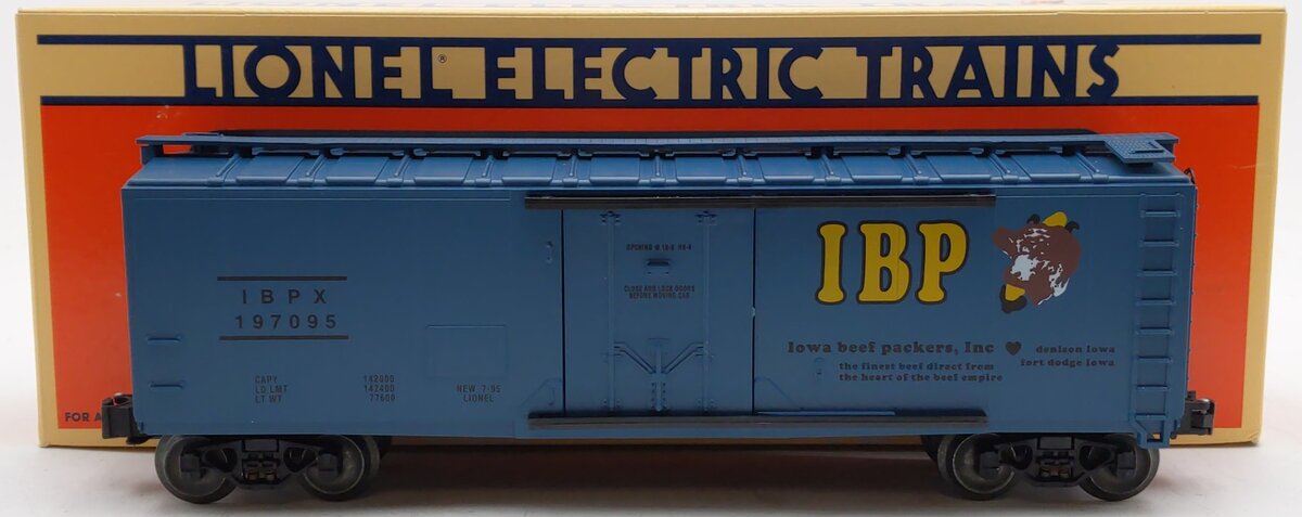 Lionel 6-52074 O Gauge IBP LCCA-1995 Convention Reefer Car EX/Box