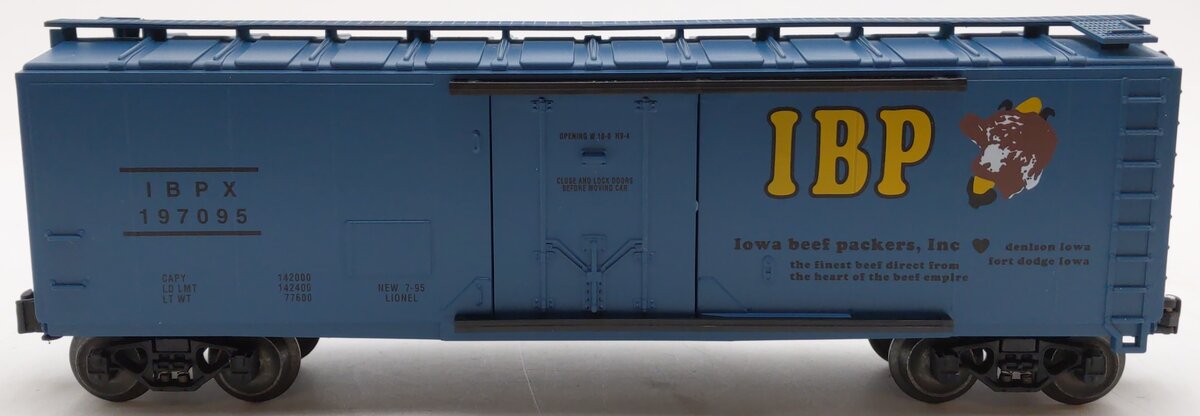 Lionel 6-52074 O Gauge IBP LCCA-1995 Convention Reefer Car EX/Box
