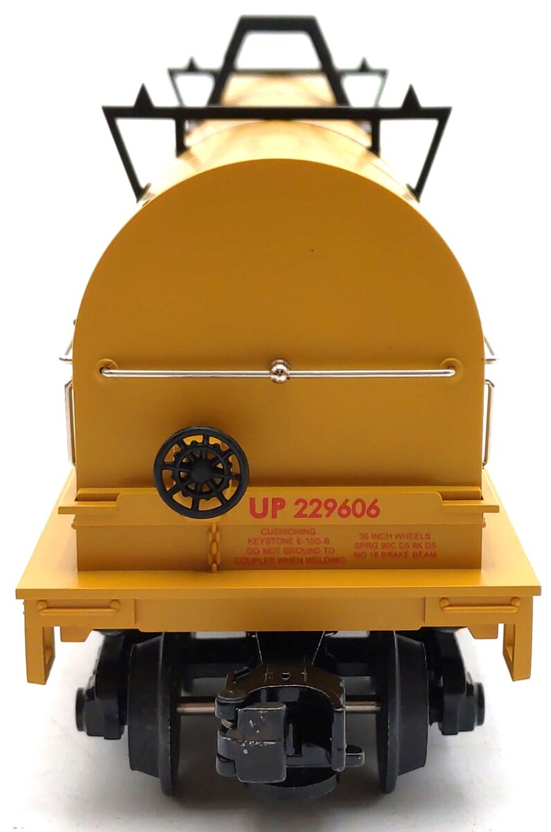 MTH 20-98204 O Gauge Union Pacific Steel Coil Car w/ Cover #229606 EX/Box