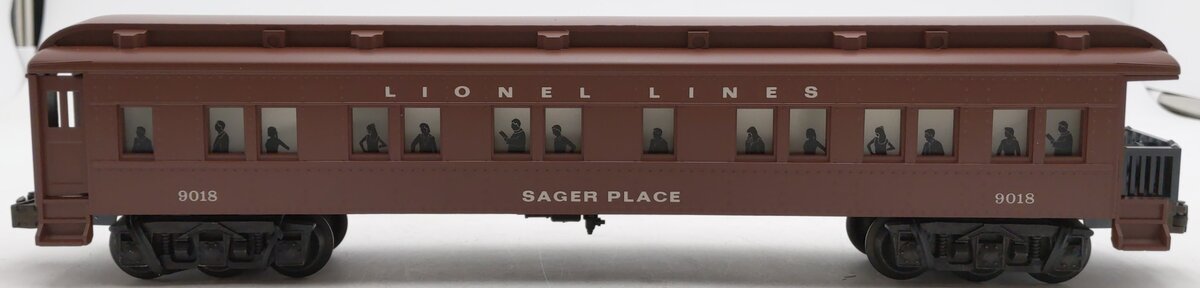 Lionel 6-19018 O Gauge Lionel Lines 'Sager Place' Observation Car #9018 EX/Box