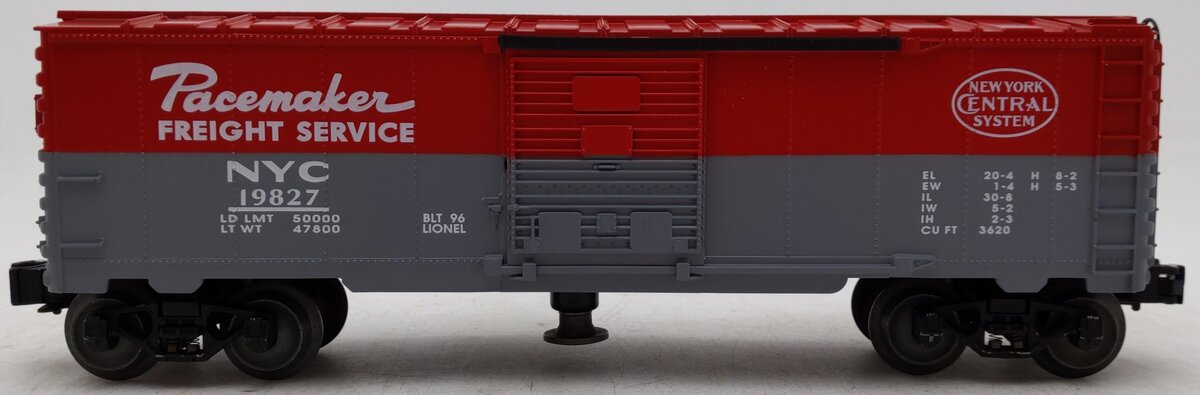 Lionel 6-19827 O Gauge New York Central Operating Box Car #19827 EX/Box
