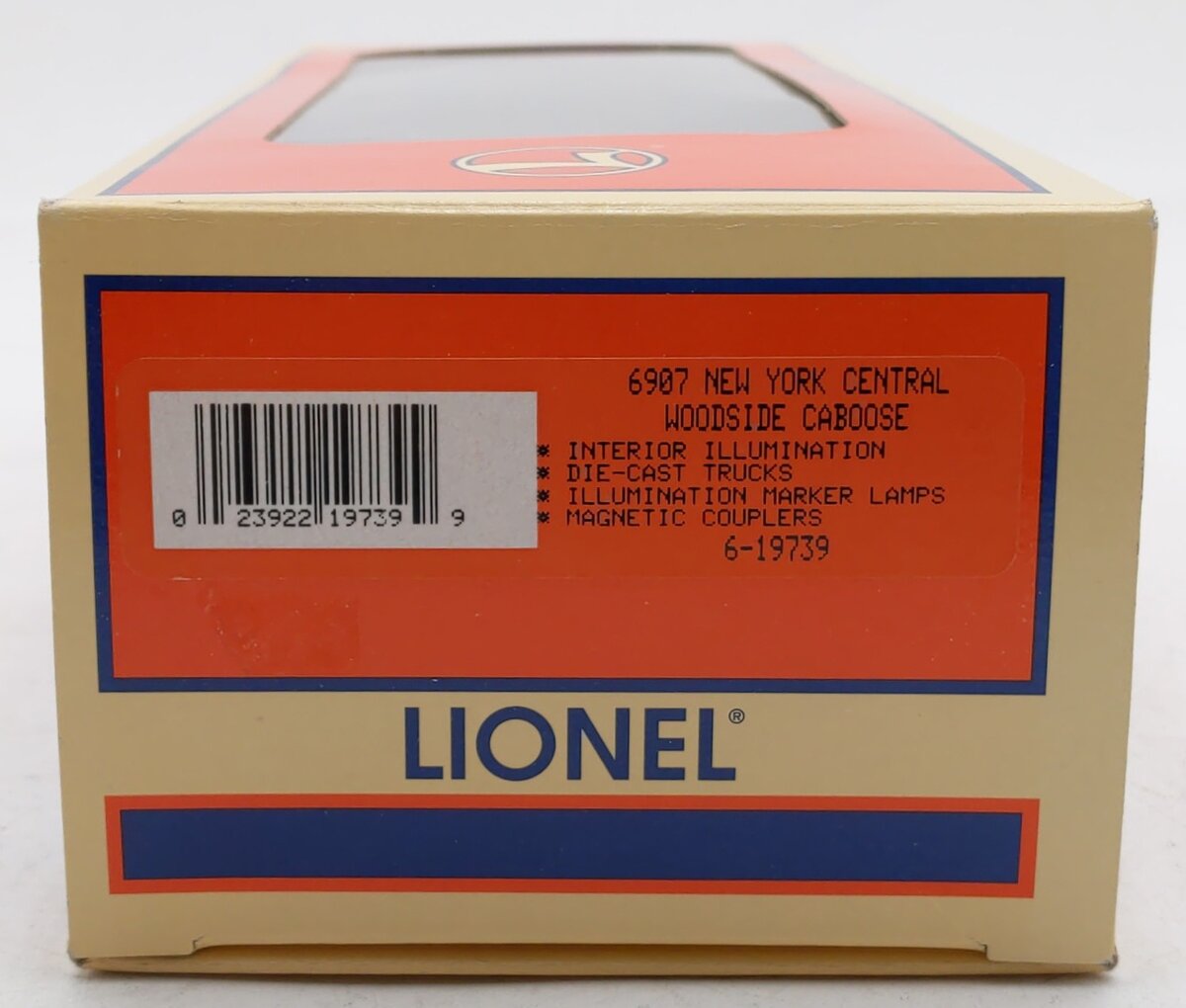 Lionel 6-19739 O Gauge New York Central Woodside Caboose #6907 EX/Box