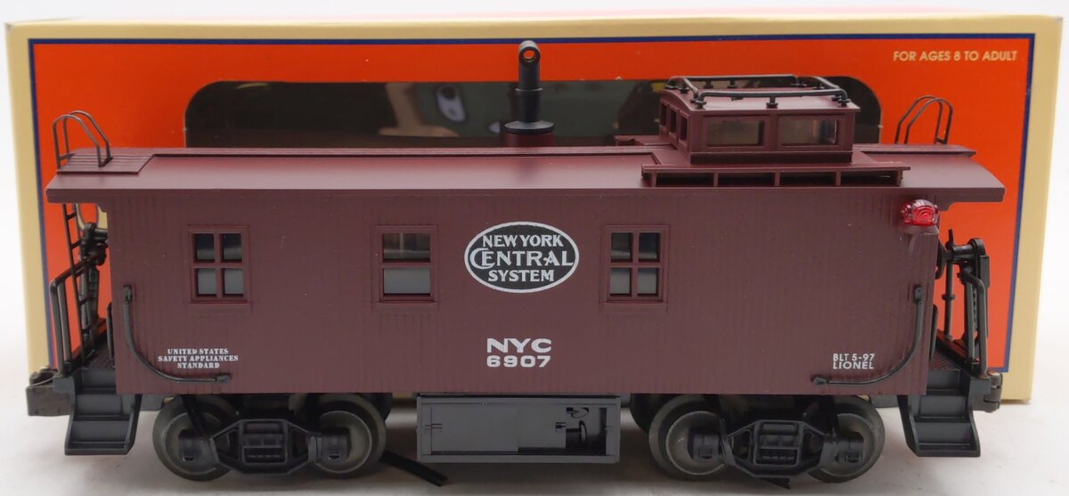 Lionel 6-19739 O Gauge New York Central Woodside Caboose #6907 EX/Box