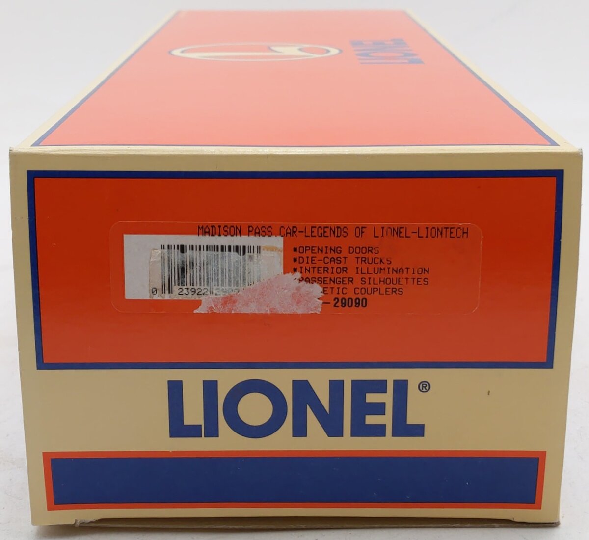 Lionel 6-29090 O Gauge Legends of Lionel-Liontech Madison Passenger Car #2656 EX/Box