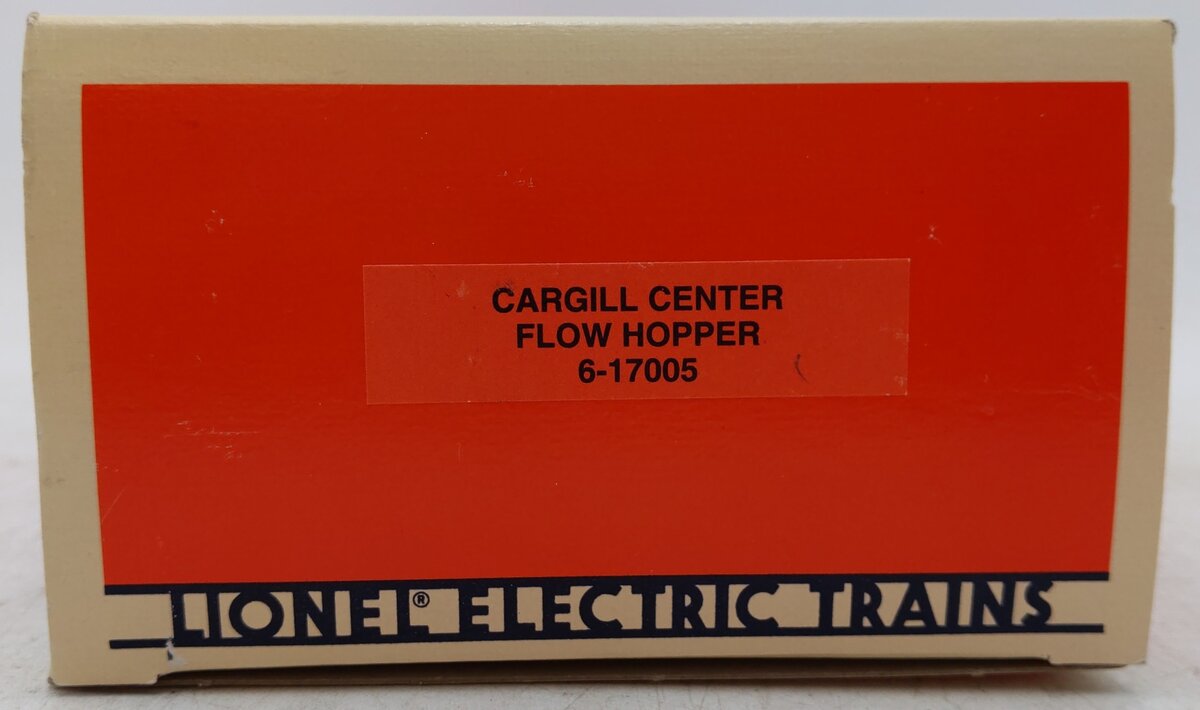 Lionel 6-17005 O Gauge Cargill 2-Bay Center Flow Hopper #17005 EX/Box