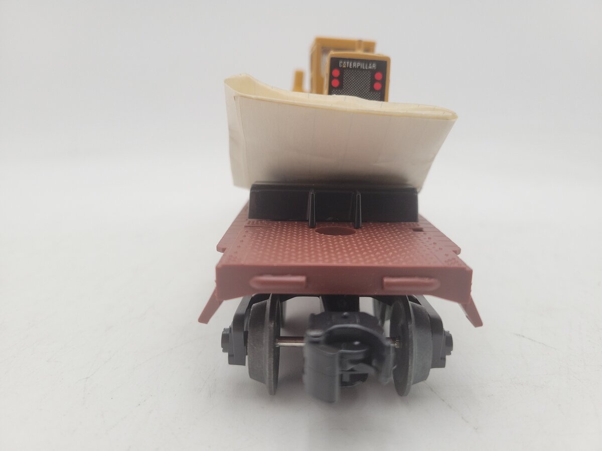 Lionel 6-16934 O Gauge Pennsylvania Flatcar w/Ertl Road Grader EX/Box