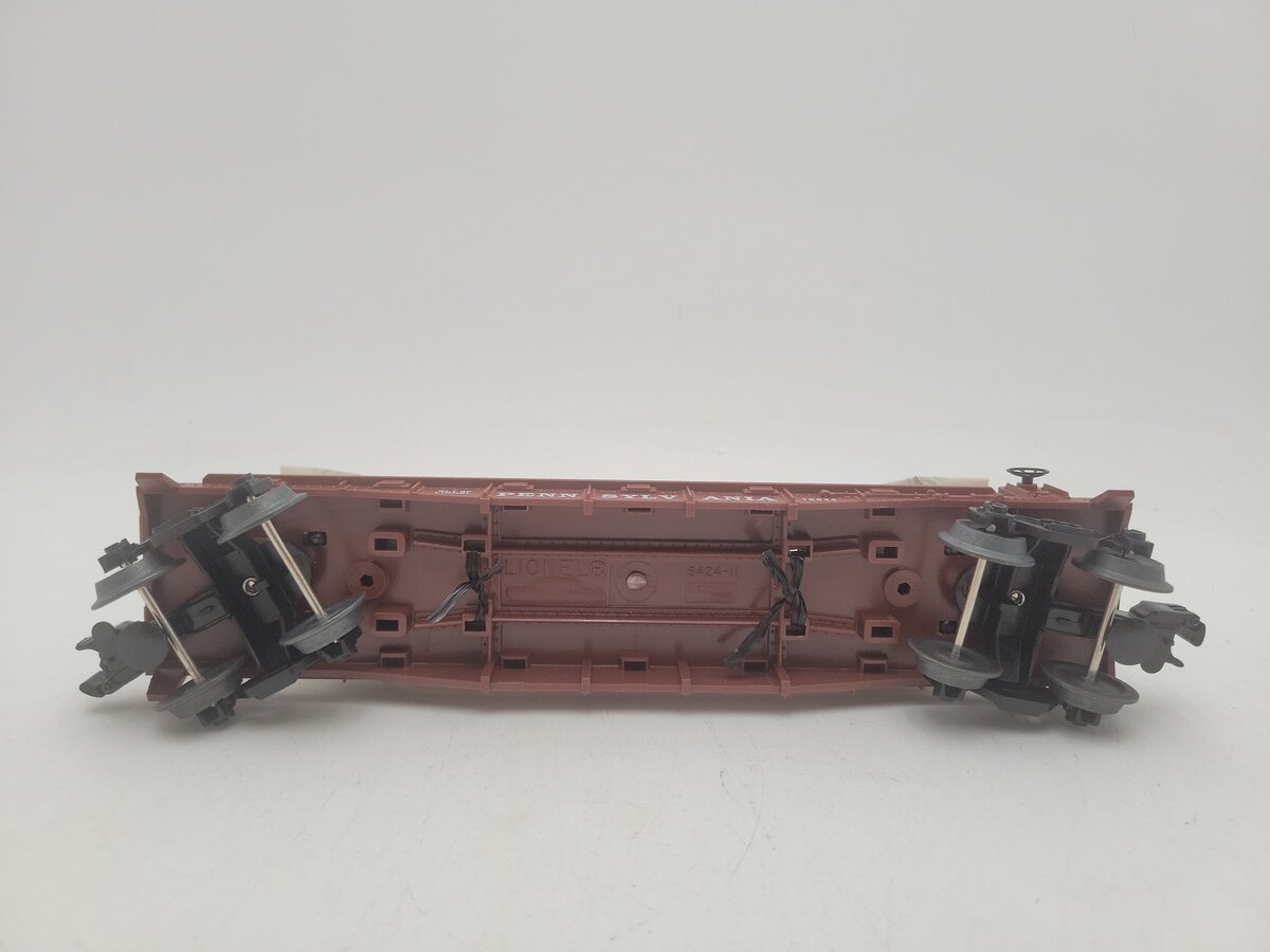 Lionel 6-16934 O Gauge Pennsylvania Flatcar w/Ertl Road Grader EX/Box