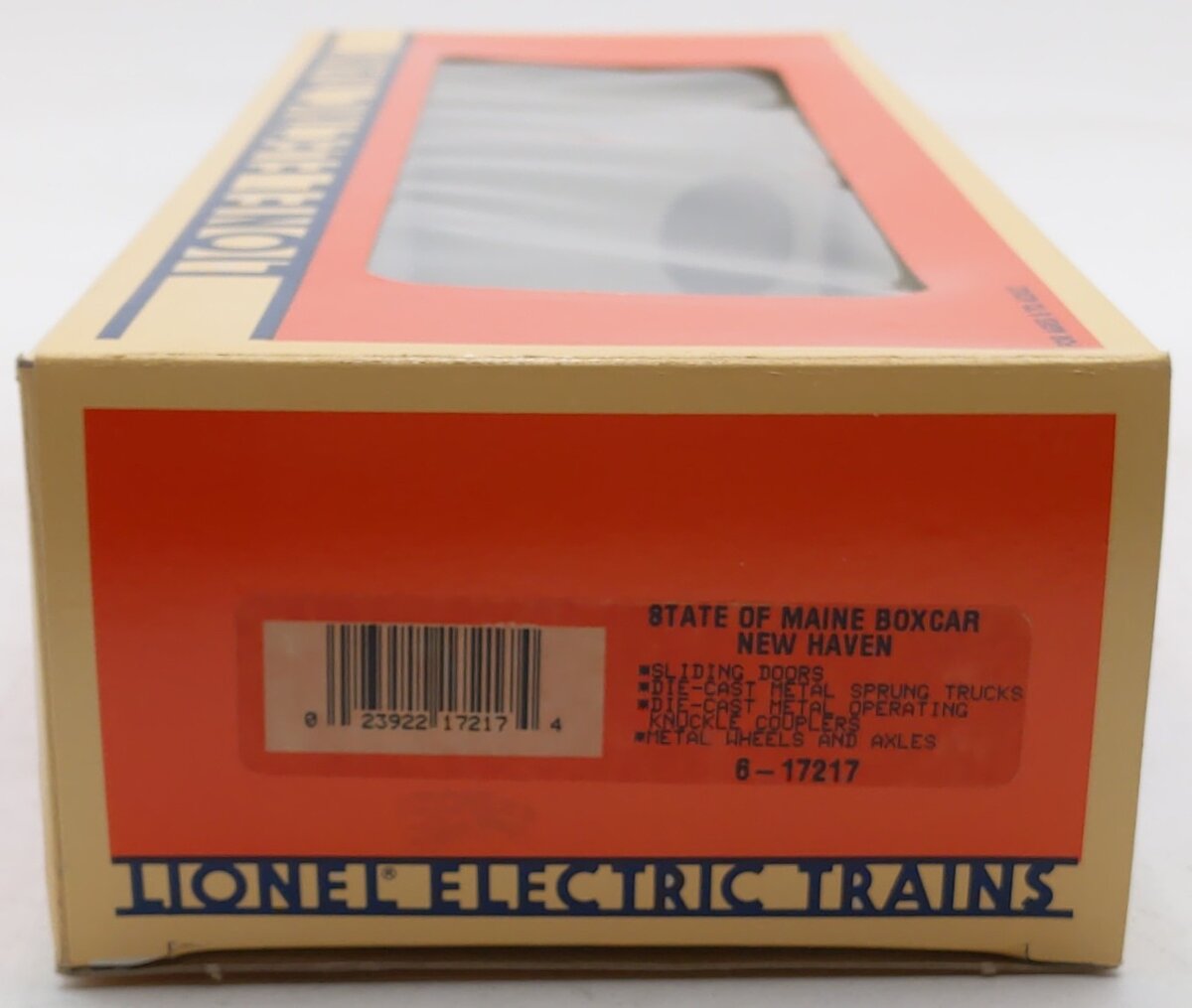 Lionel 6-17217 O Gauge State of Maine New Haven Boxcar #45003 EX/Box