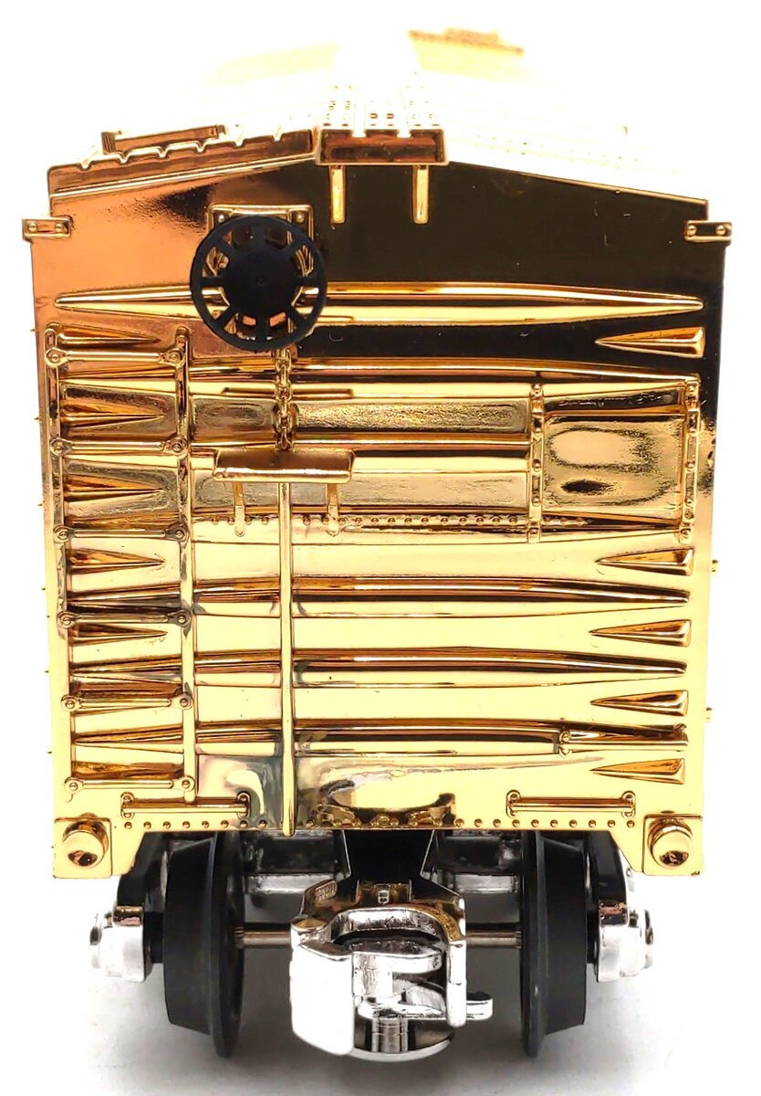 MTH 30-7446 O Gauge Gold Plated Pennsylvania Boxcar #28649 EX/Box