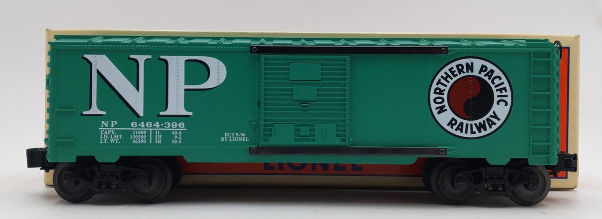 Lionel 6-19284 O Gauge Northern Pacific 6464 Boxcar #6464-396 EX/Box