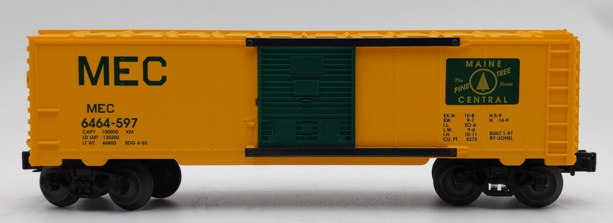Lionel 6-29203 O Gauge Maine Central Boxcar #6464-597 EX/Box
