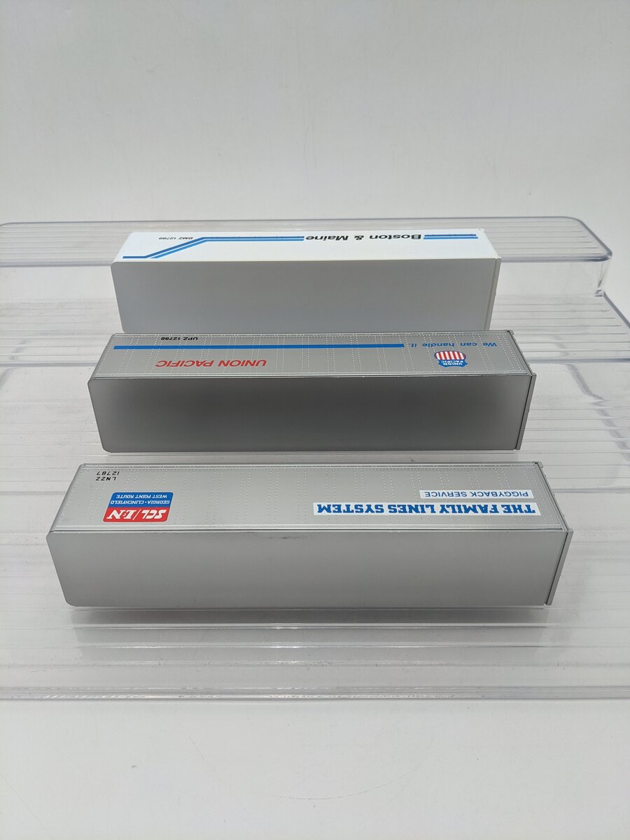 Lionel 6-12784 O Gauge Intermodal Containers 3-Pack EX/Box