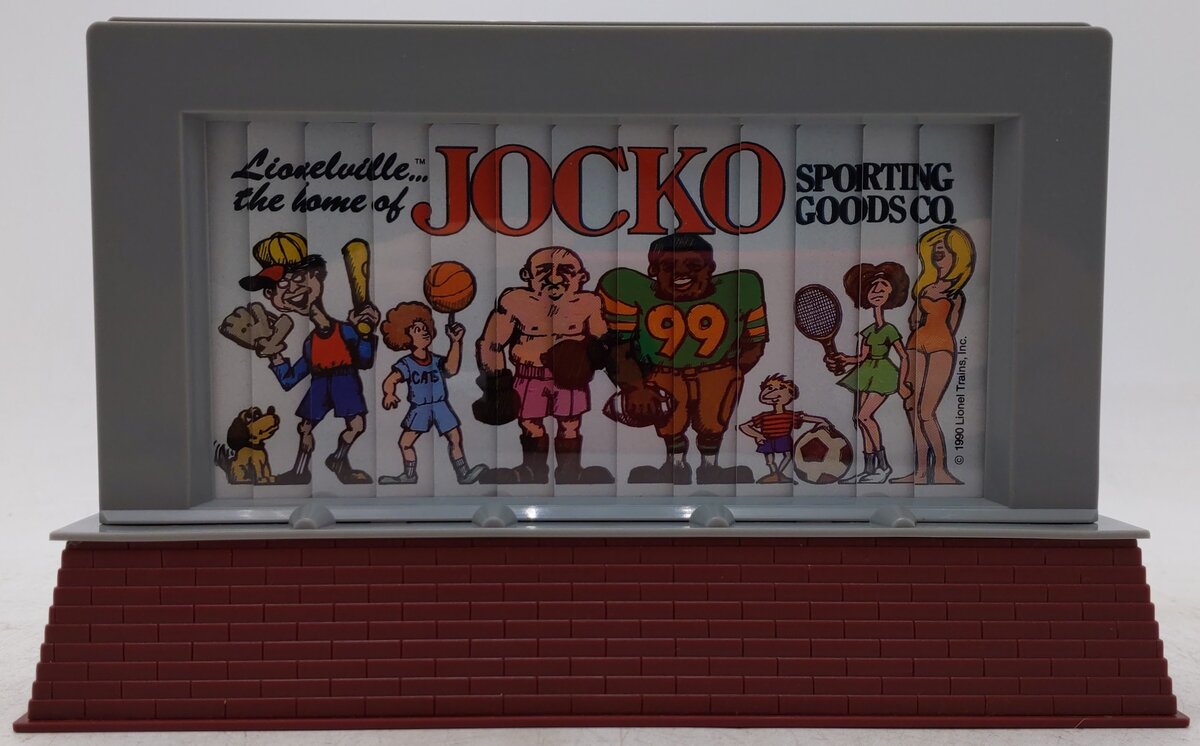Lionel 6-12761 O/O27 Scale Lionelville Animated Billboard One Piece EX/Box