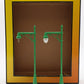 MTH 30-1032 O Scale Green Diecast Street Lamps # 64 (Set of 2) EX/Box