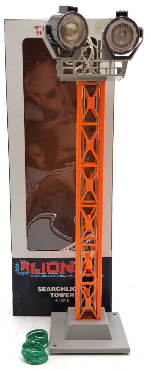 Lionel 6-12716 O Dual Searchlight Tower LN/Box