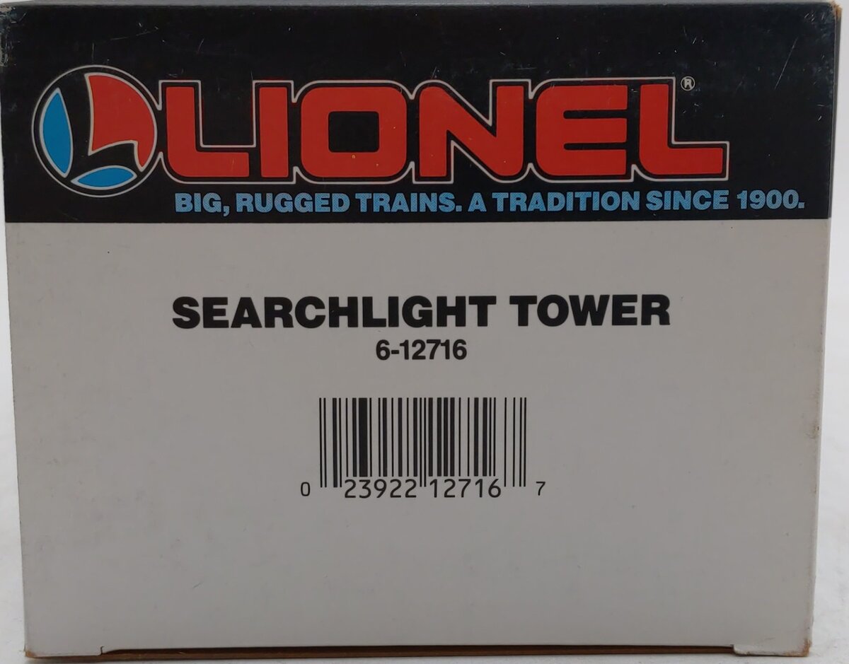 Lionel 6-12716 O Dual Searchlight Tower LN/Box