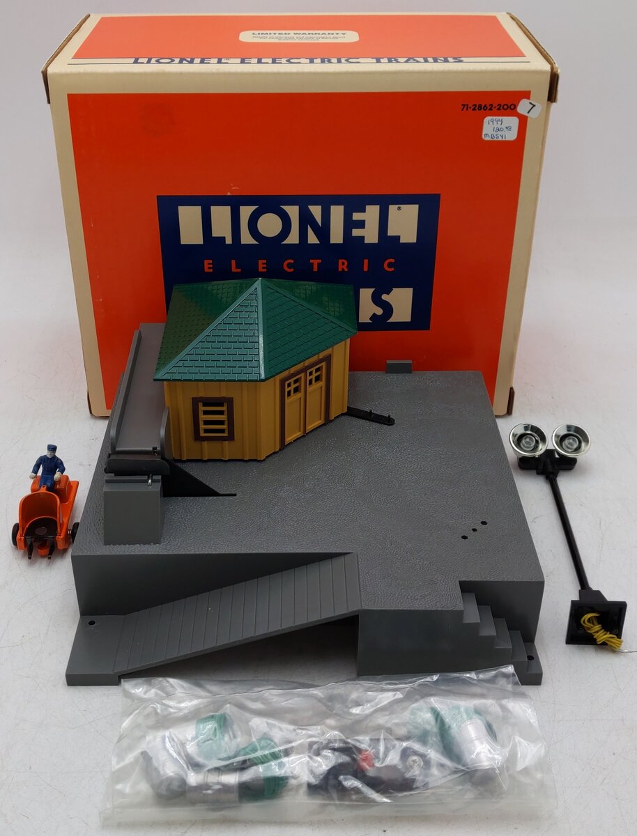 Lionel 6-12862 O Gauge Operating Oil Drum Loader EX/Box