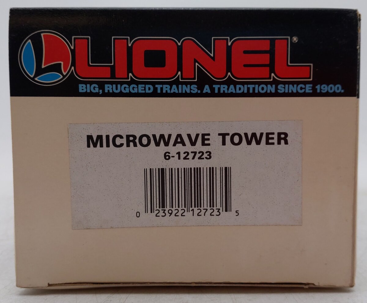 Lionel 6-12723 O Gauge Operating Microwave Tower EX/Box