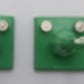 MTH 30-1070 #580-1 O / O-27 Scale Green Teardrop Street Lamp (Set of 2) NIB