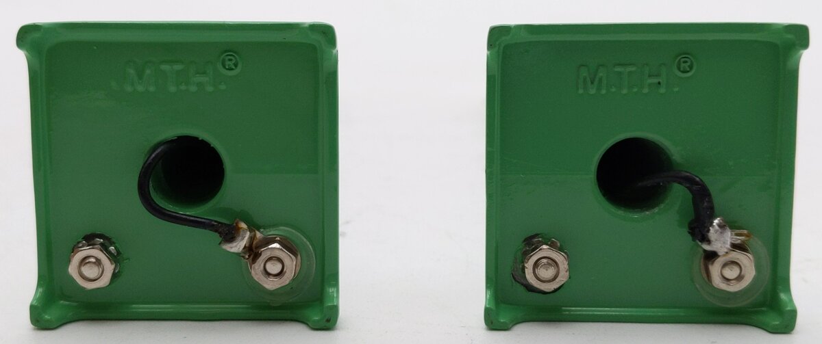 MTH 30-1070 #580-1 O / O-27 Scale Green Teardrop Street Lamp (Set of 2) NIB