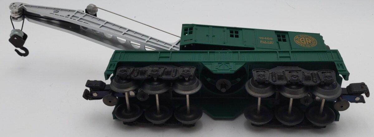 Lionel 6-19405 O Gauge Southern 6-Wheel Crane Car EX/Box