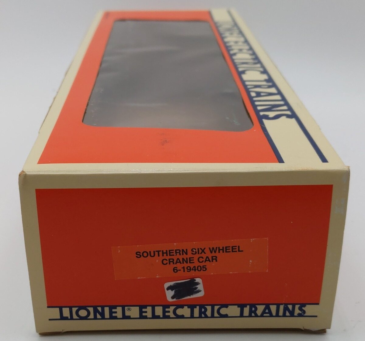 Lionel 6-19405 O Gauge Southern 6-Wheel Crane Car EX/Box