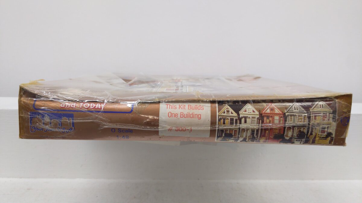 IHC 300-1 O Scale Homes of Yesterday and Today Victorian Row House Building Kit NIB