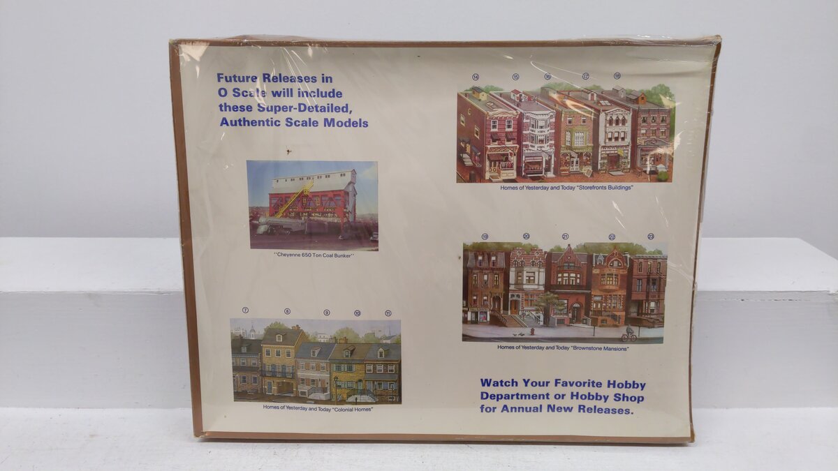 IHC 300-1 O Scale Homes of Yesterday and Today Victorian Row House Building Kit NIB