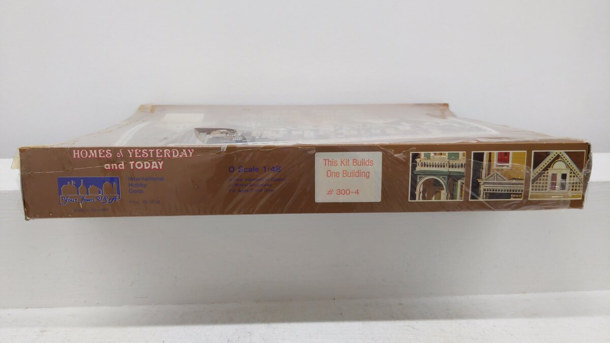 IHC 300-4 O Scale Homes of Yesterday Gingerbread Victorian Row House Kit LN/Box