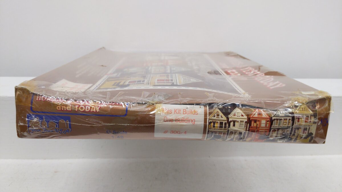 IHC 300-4 O Scale Homes of Yesterday Gingerbread Victorian Row House Kit LN/Box