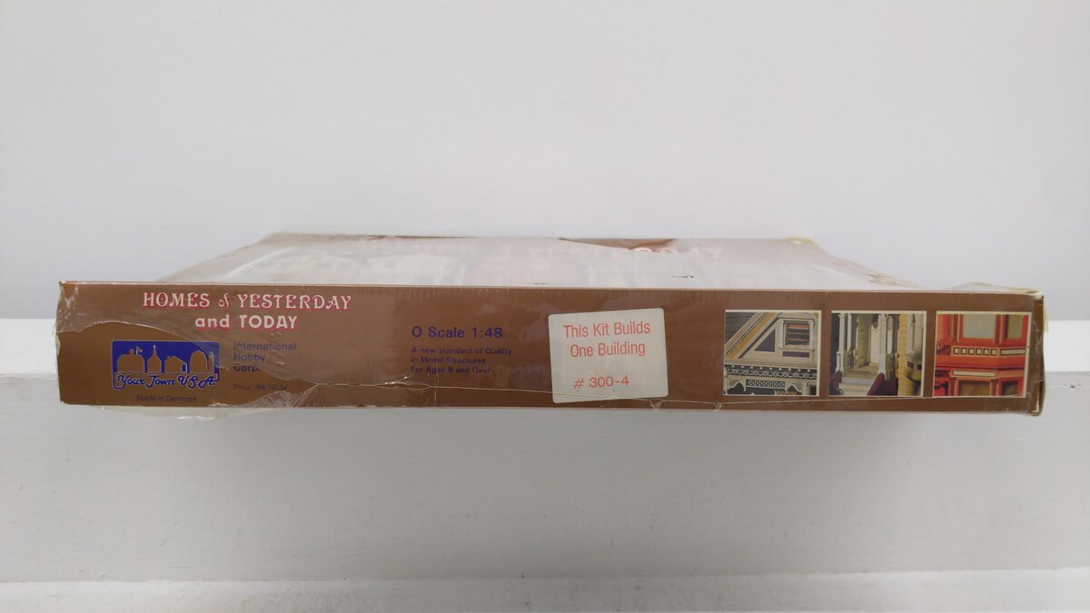 IHC 300-4 O Scale Homes of Yesterday Gingerbread Victorian Row House Kit LN/Box