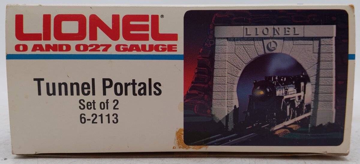 Lionel 6-2113 Tunnel Portals EX/Box