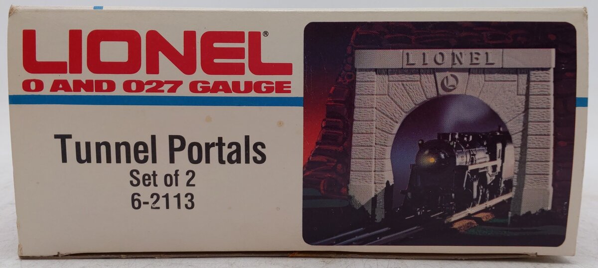 Lionel 6-2113 Tunnel Portals EX/Box
