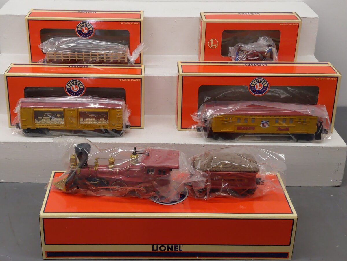Lionel 6-31928 O Gauge Union Pacific Great Train Robbery Steam Train Set NIB