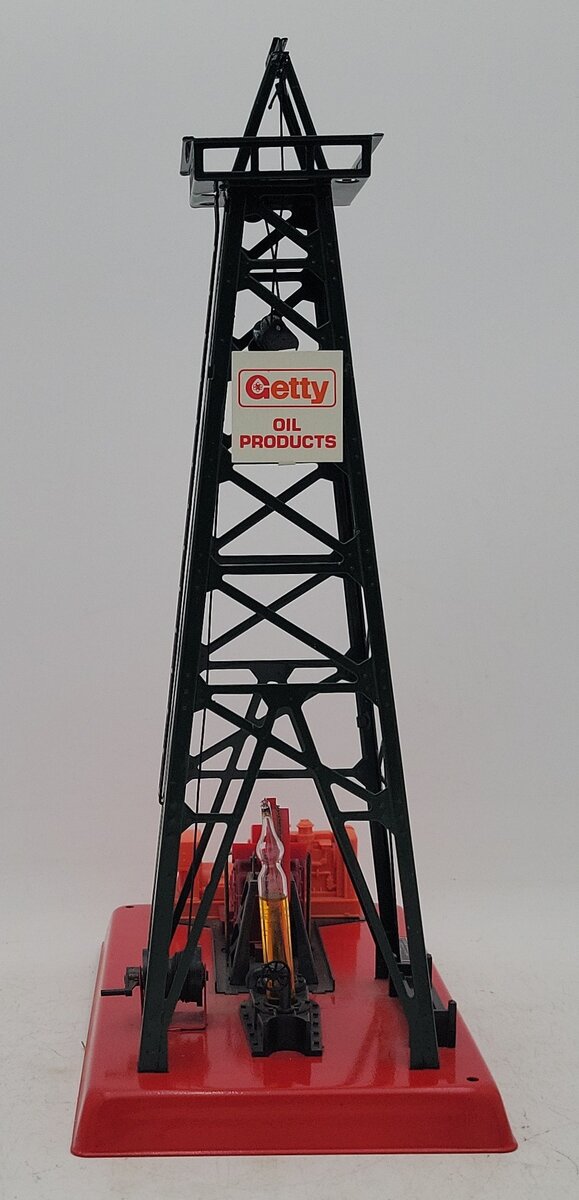 Lionel 6-2305 O Gauge Getty Operating Oil Derrick And Pump EX/Box