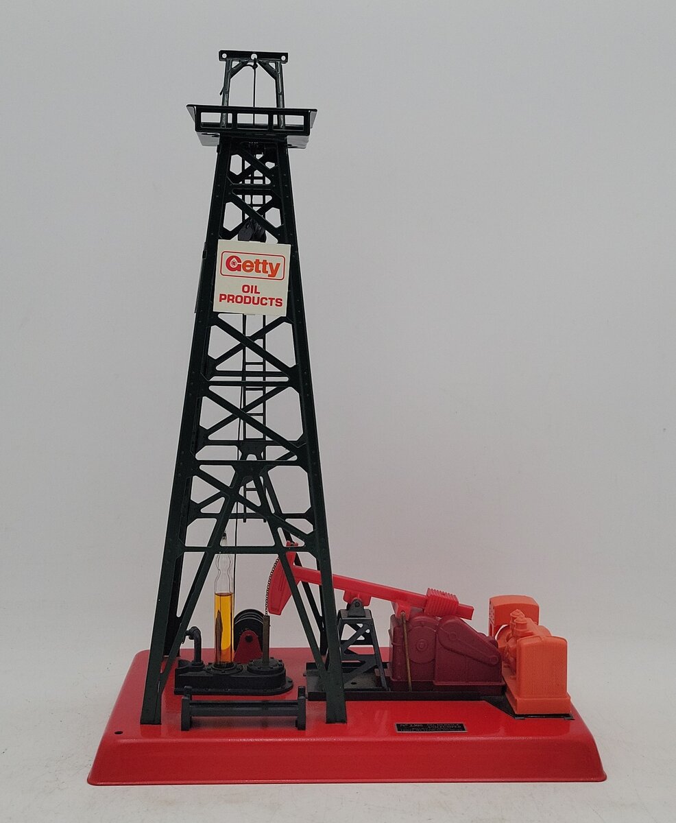 Lionel 6-2305 O Gauge Getty Operating Oil Derrick And Pump EX/Box