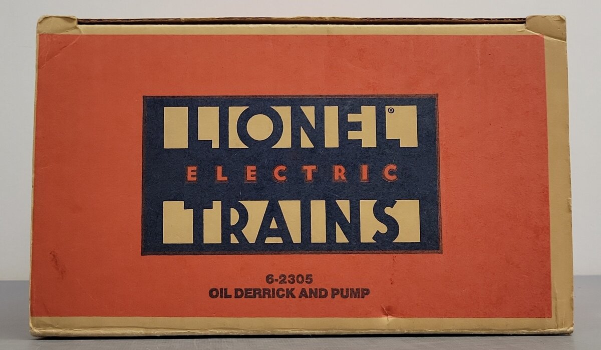 Lionel 6-2305 O Gauge Getty Operating Oil Derrick And Pump EX/Box