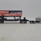 Lionel 6-52490 O USA StLRRC 25th Anniversary 1983-2008 Flatcar w/Tractor Trailer LN/Box
